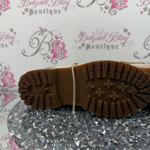 Timberland boots work shoe style beige tan Light Brown Lace-Up Boots - Picture 7 of 11